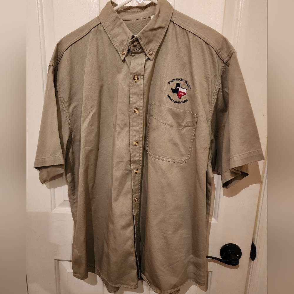 Top Choice men's short sleeve button-down shirt *399.25